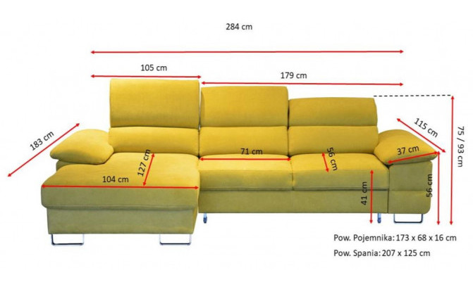 Угловой диван COSTI